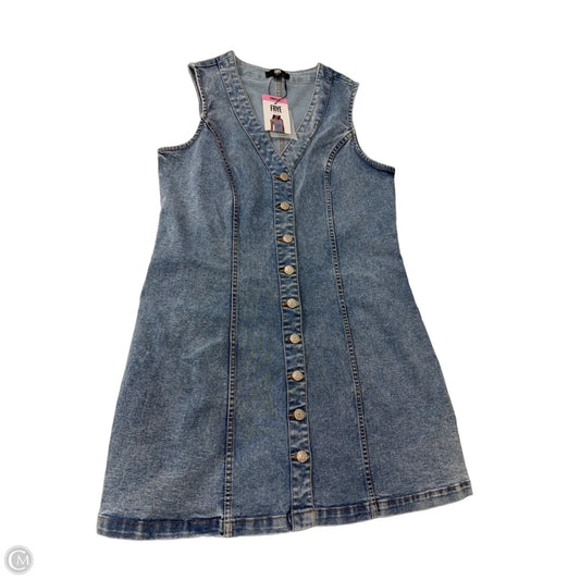 Dress Designer By Frye In Blue Denim, Size: S