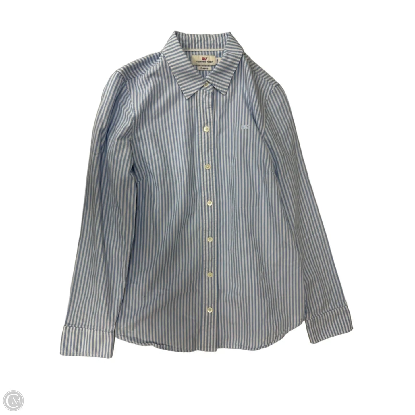 Top Long Sleeve By Vineyard Vines In Striped Pattern, Size: S