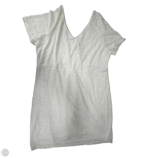 Dress Casual Midi By Agnes Orinda In White, Size: 4
