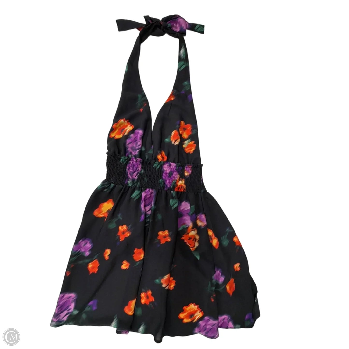 Dress Casual Short By Madden Girl In Floral Print, Size: L