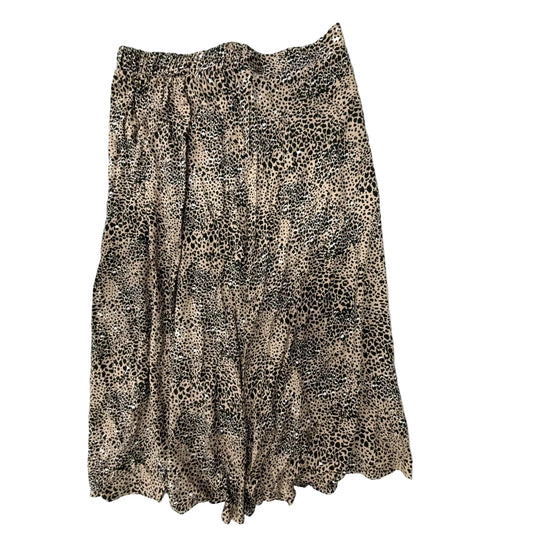 Skirt Midi By Maurices In Animal Print, Size: Xl