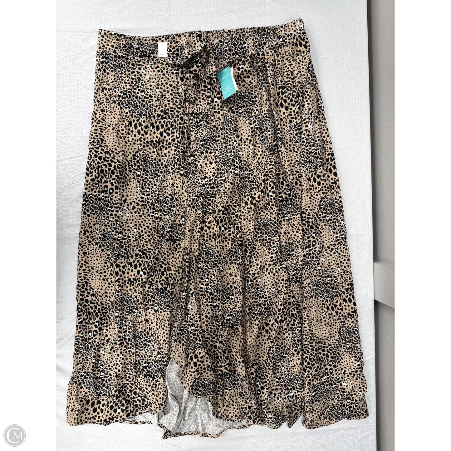 Skirt Midi By Maurices In Animal Print, Size: Xl