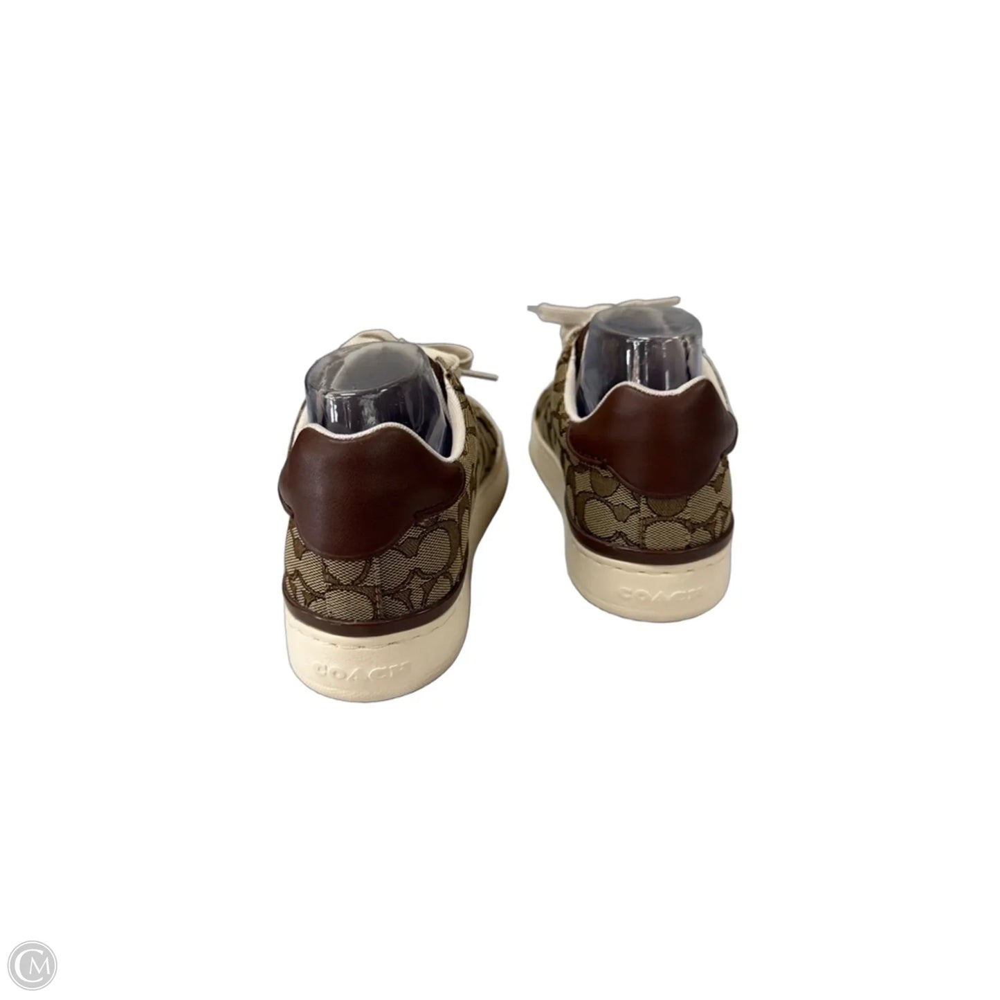 Shoes Designer By Coach In Brown & Cream, Size: 9.5