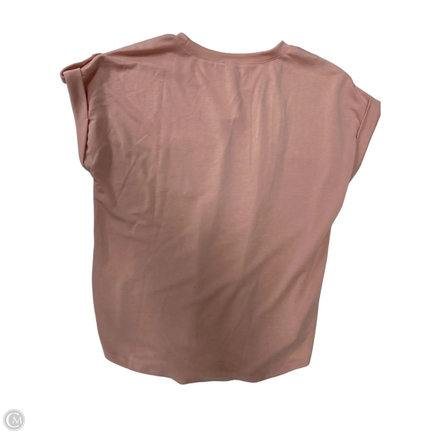 Top Short Sleeve By Cable And Gauge In Pink, Size: S