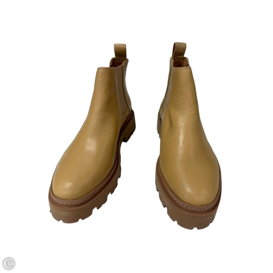 Boots Ankle Flats By Madewell In Tan, Size: 7.5