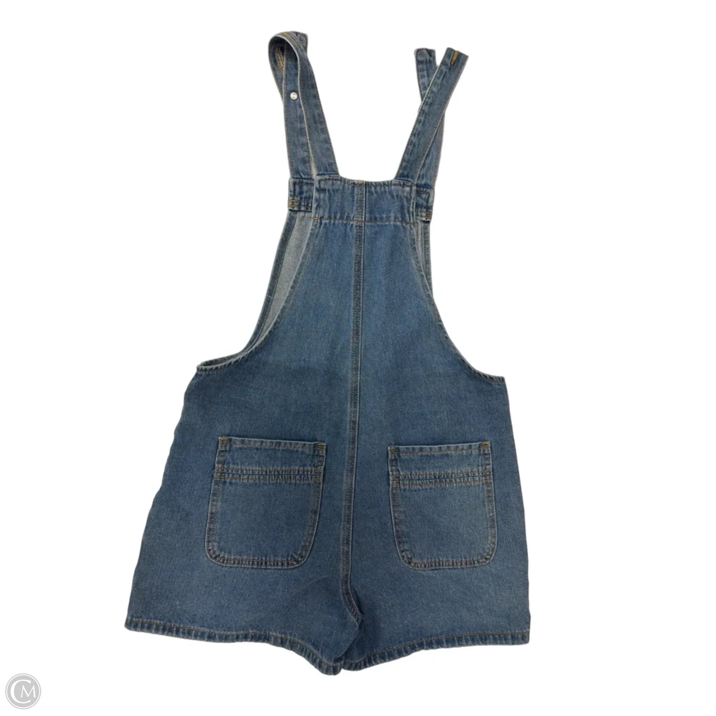Shortalls By Dazy In Blue Denim, Size: Xs