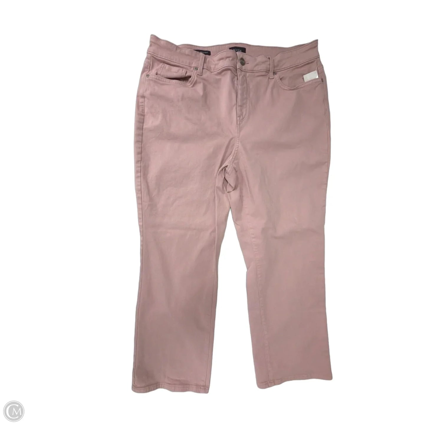 Jeans Straight By Not Your Daughters Jeans In Pink, Size: 16