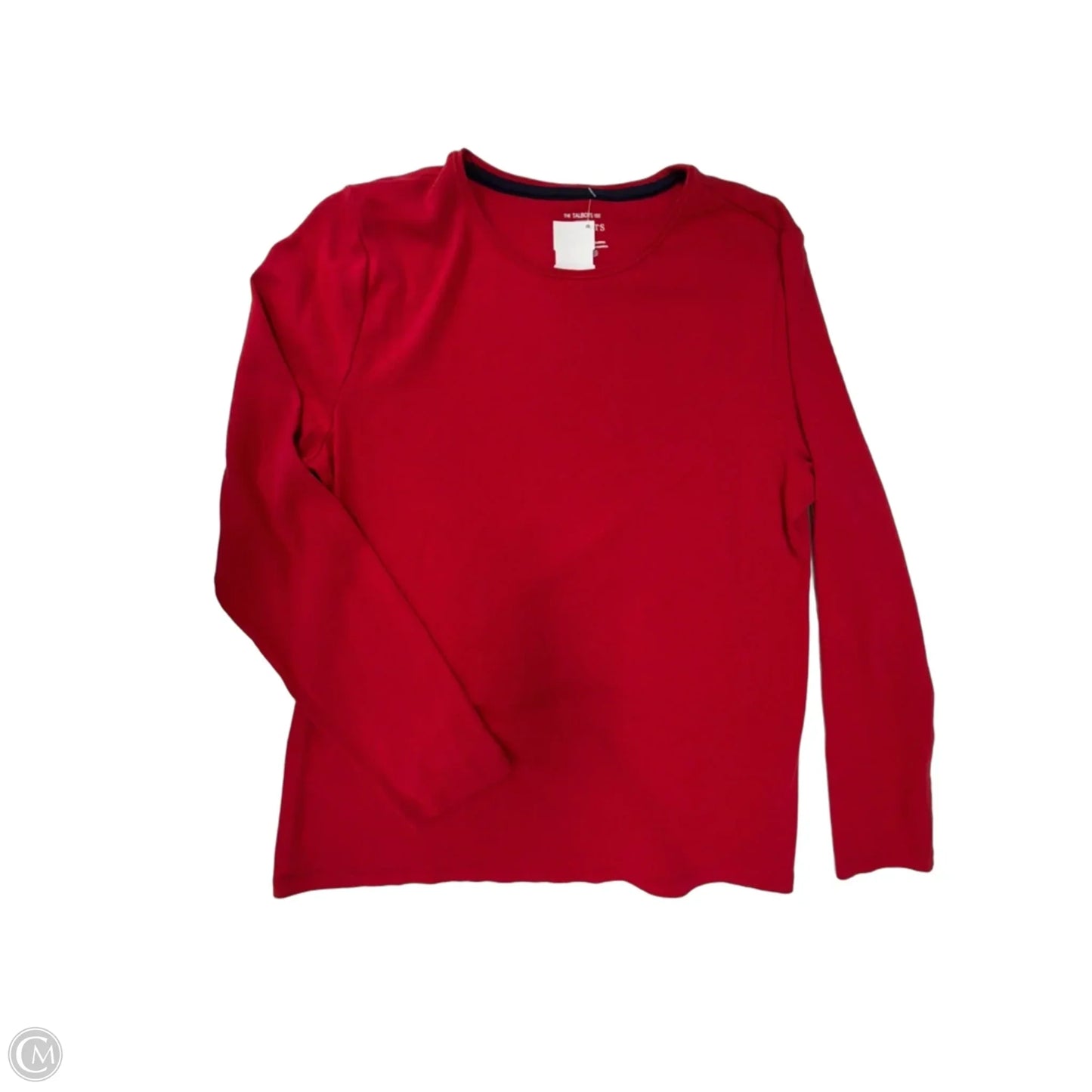 Top Long Sleeve By Talbots In Red, Size: Xl
