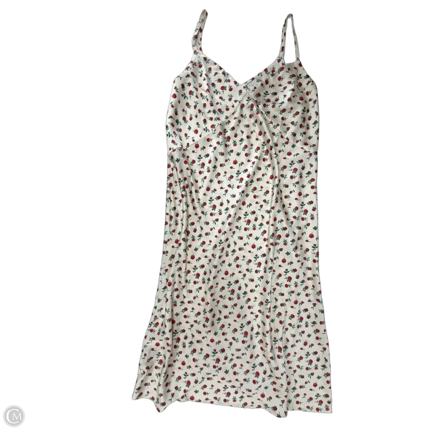 Dress Casual Midi By A New Day In Floral Print, Size: 1x