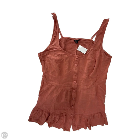 Tank Top By Torrid In Orange, Size: 2x