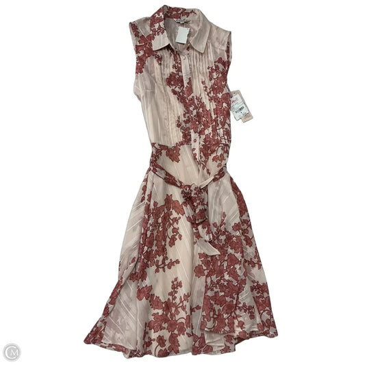 Dress Casual Midi By Nanette By Nanette Lepore In Floral Print, Size: S