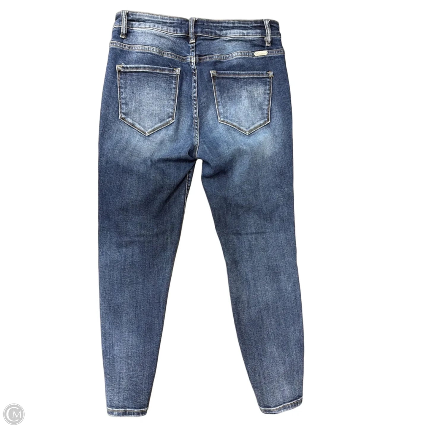 Jeans Skinny By Kancan In Blue Denim, Size: 6