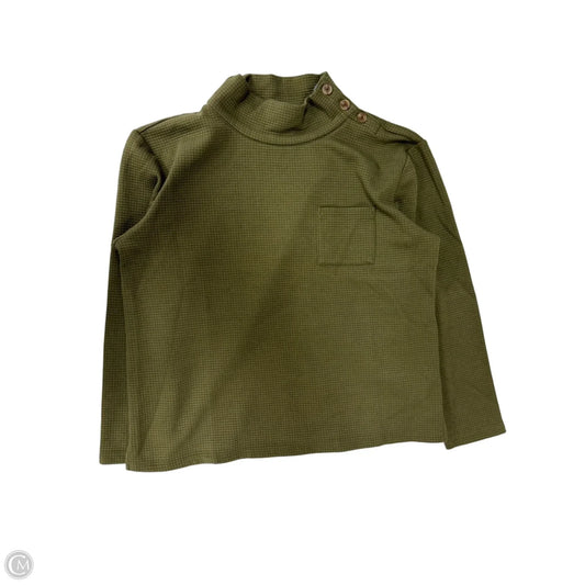 Top Long Sleeve By Talbots In Green, Size: M