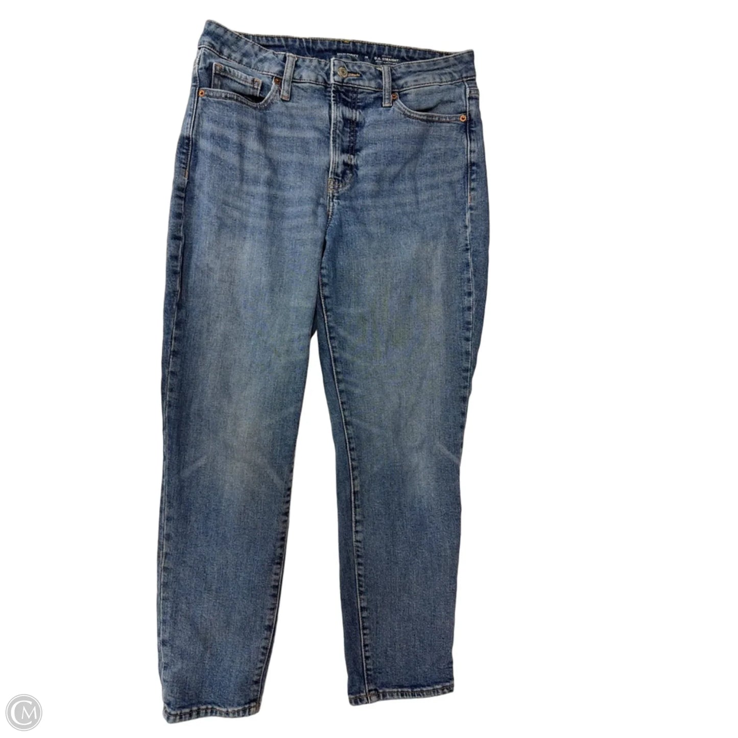 Jeans Skinny By Old Navy In Blue Denim, Size: 10