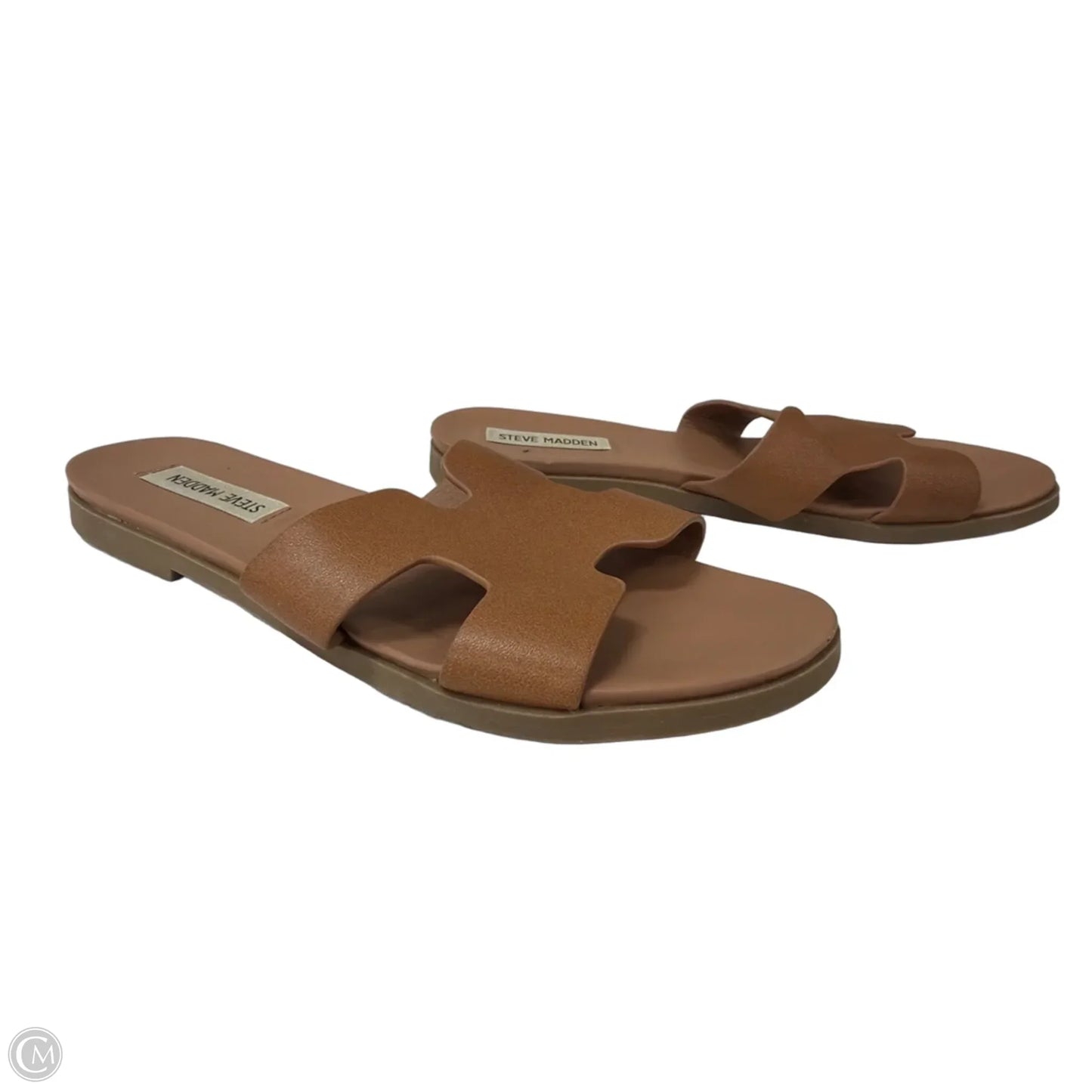 Sandals Flats By Steve Madden In Brown, Size: 8