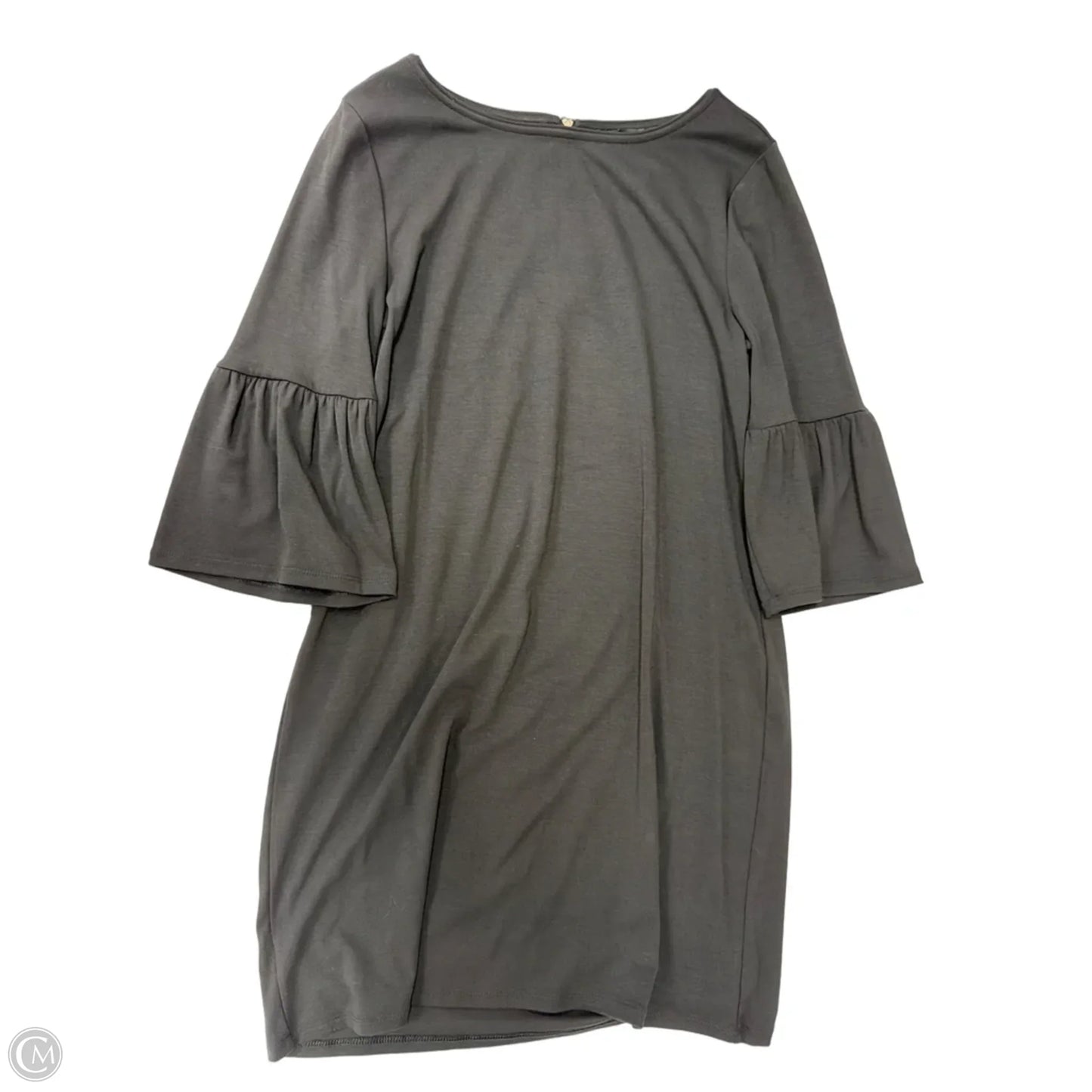 Dress Casual Midi By White House Black Market In Black, Size: L