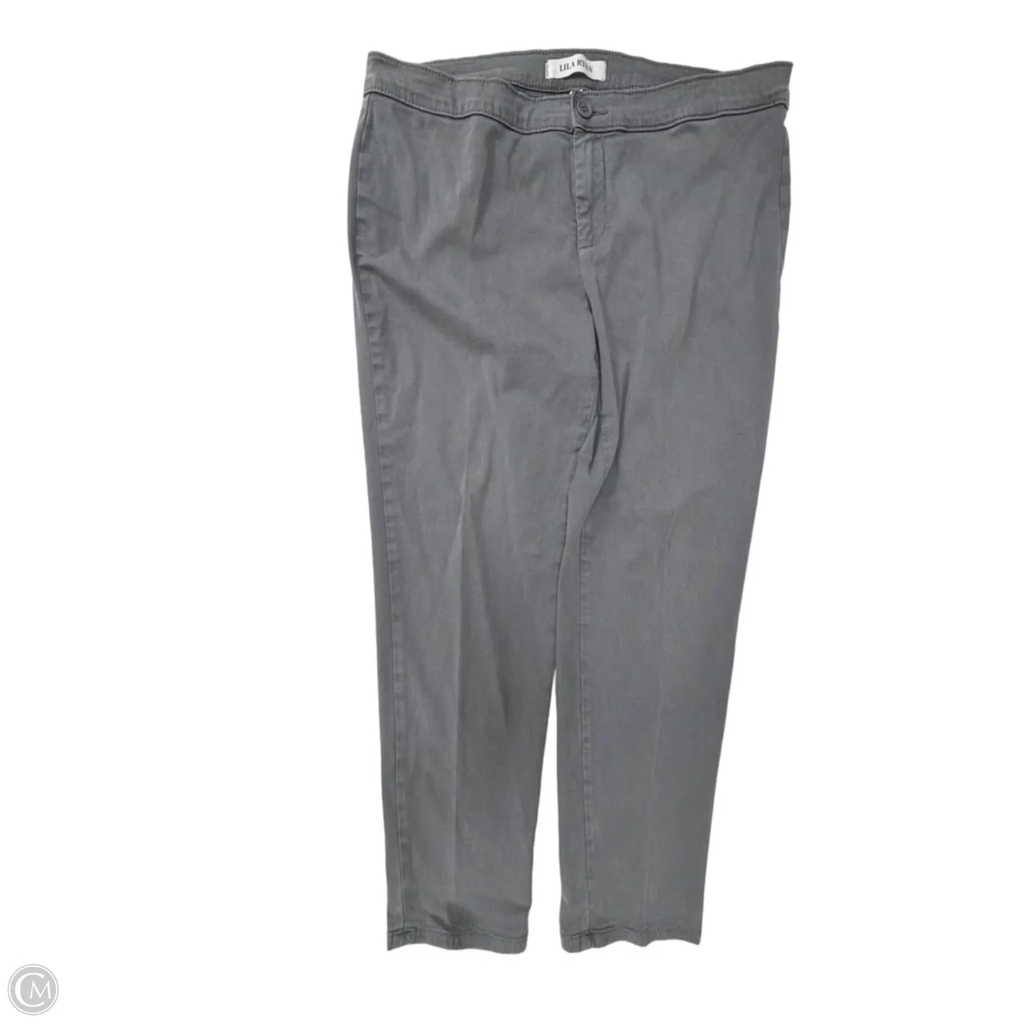 Pants Chinos & Khakis By Clothes Mentor In Grey, Size: 14