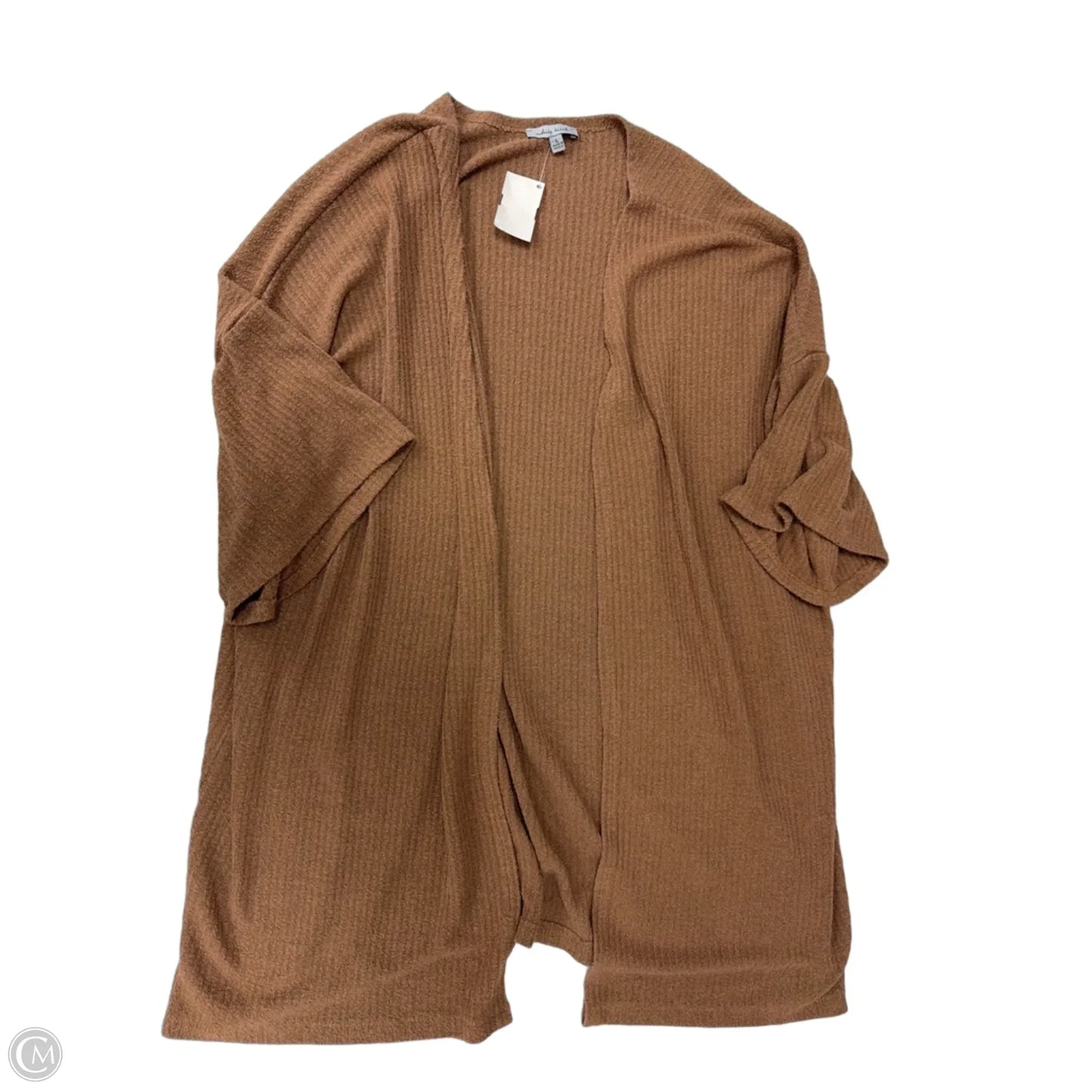 Cardigan By White Birch In Brown, Size: L