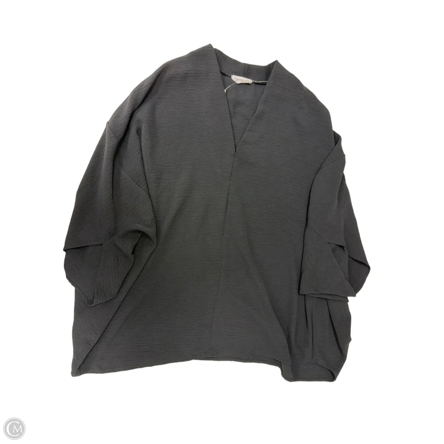 Top Short Sleeve By First Love In Black, Size: 1x