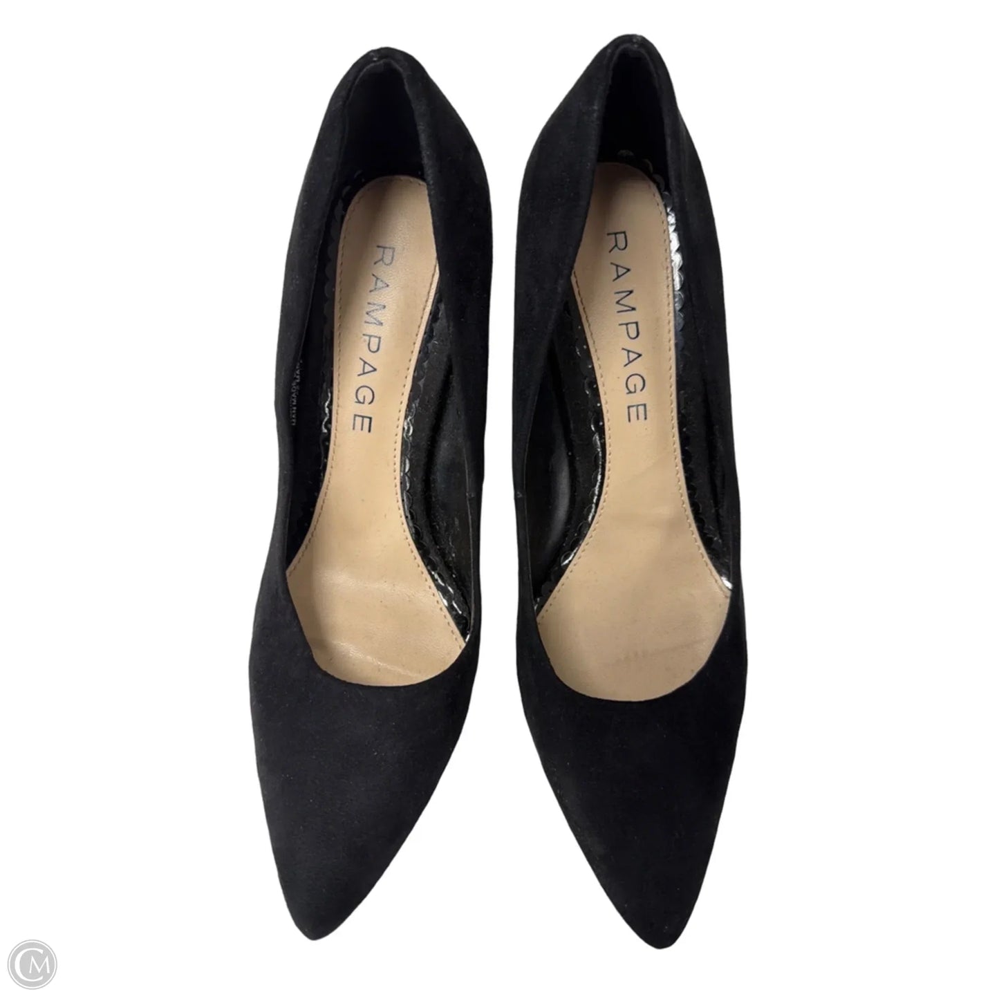 Shoes Heels Block By Rampage In Black, Size: 8