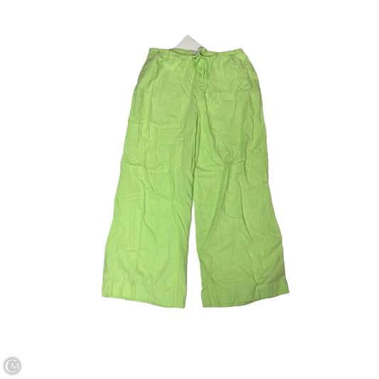 Pants Linen By A New Day In Green, Size: 14