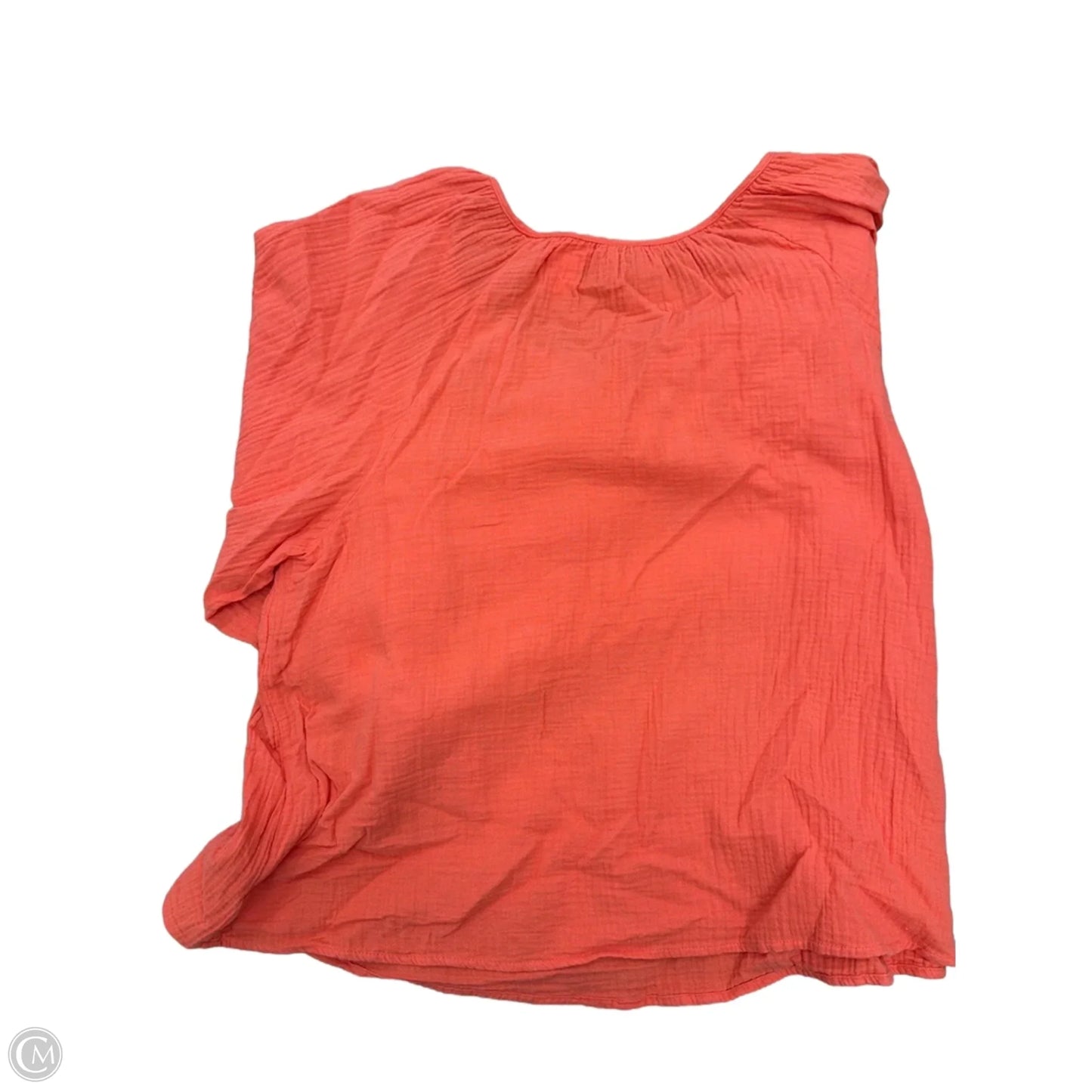 Top Long Sleeve By Universal Thread In Orange, Size: 2x