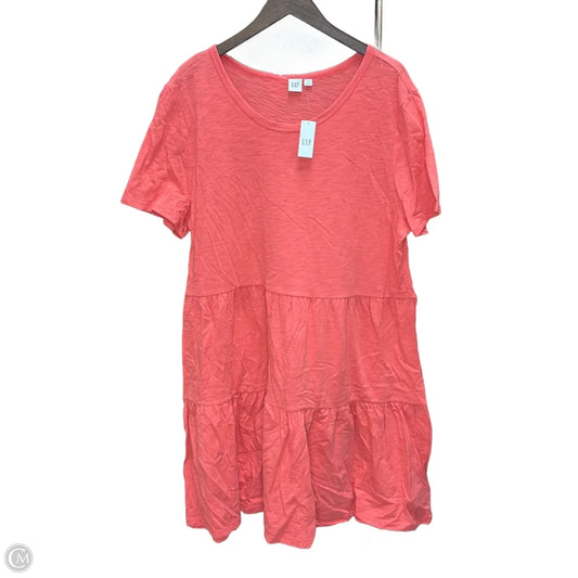 Dress Casual Maxi By Gap In Coral, Size: 1x