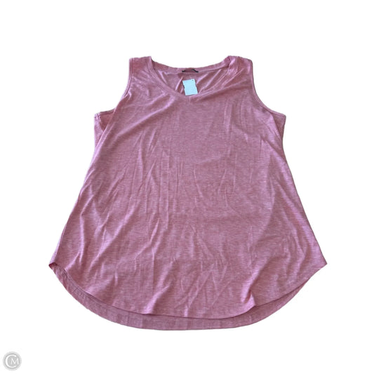 Tank Top By Clothes Mentor In Pink, Size: L