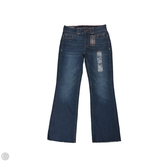 Jeans Cropped By Tommy Hilfiger In Blue Denim, Size: 2