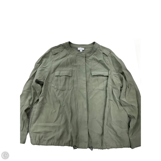Jacket Other By J. Jill In Green, Size: Xl