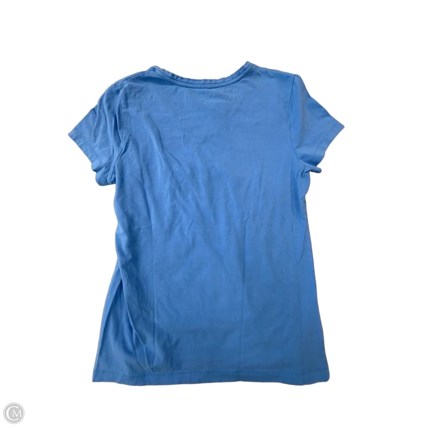 Top Short Sleeve By Nautica In Blue, Size: S