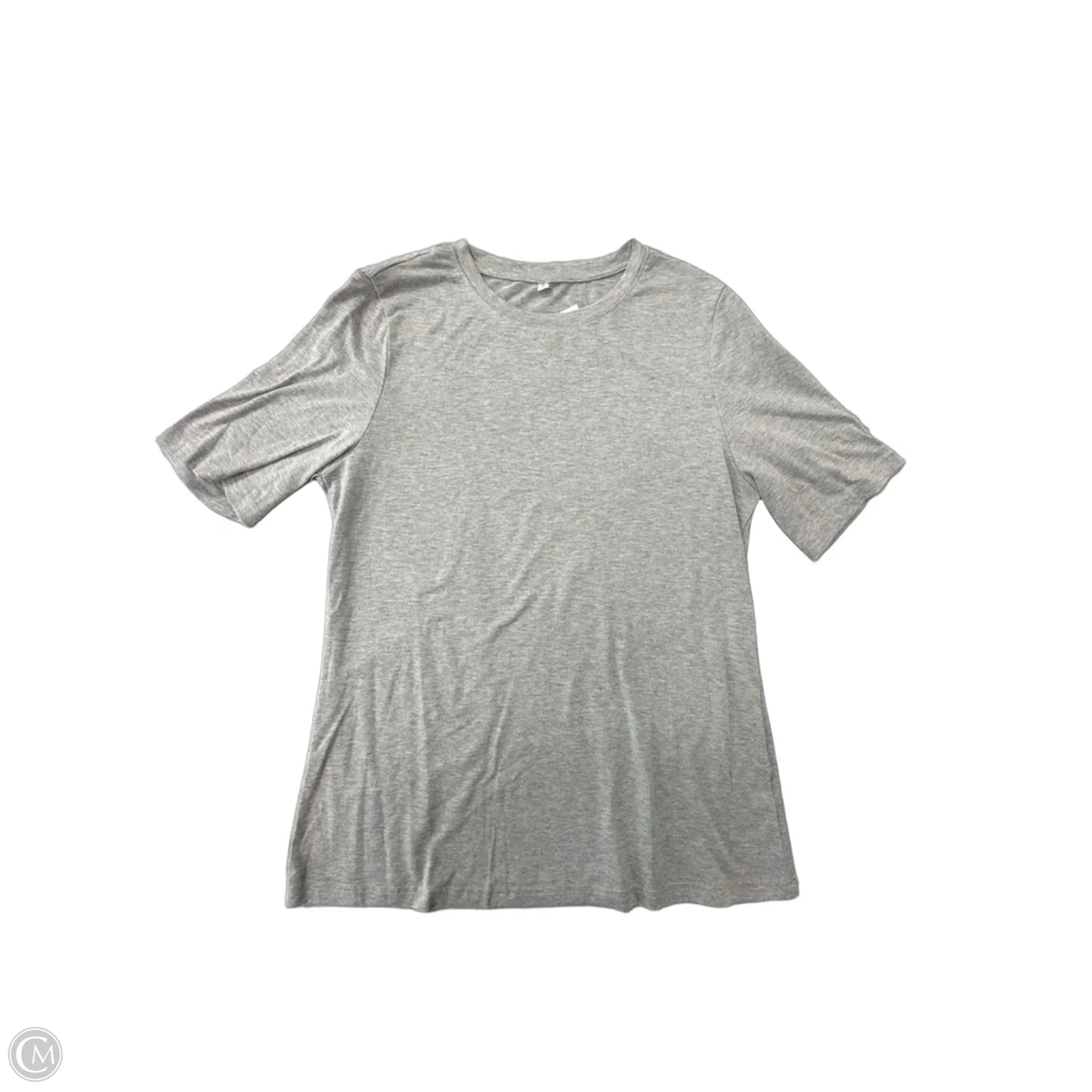 Top Short Sleeve By Clothes Mentor In Grey, Size: S