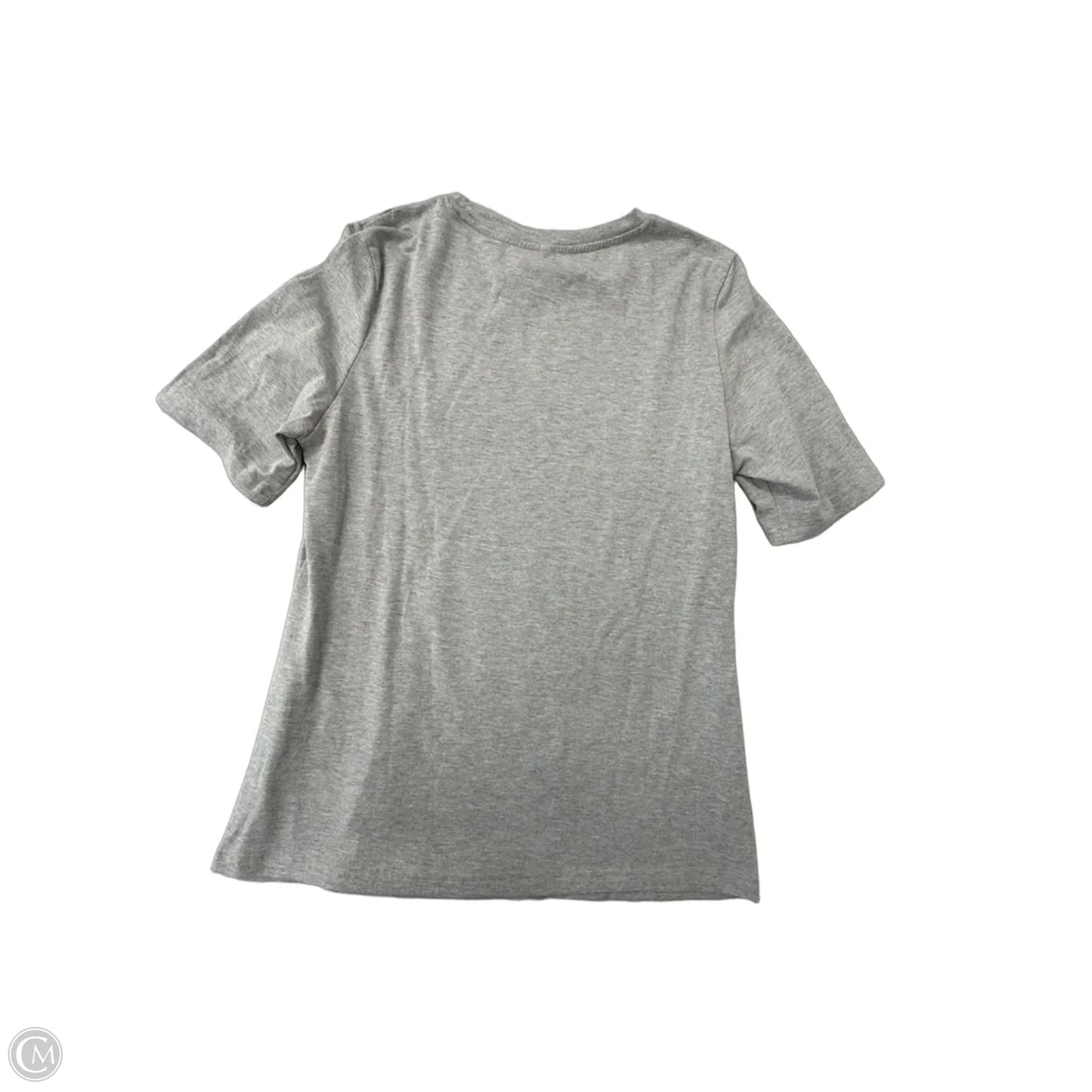Top Short Sleeve By Clothes Mentor In Grey, Size: S