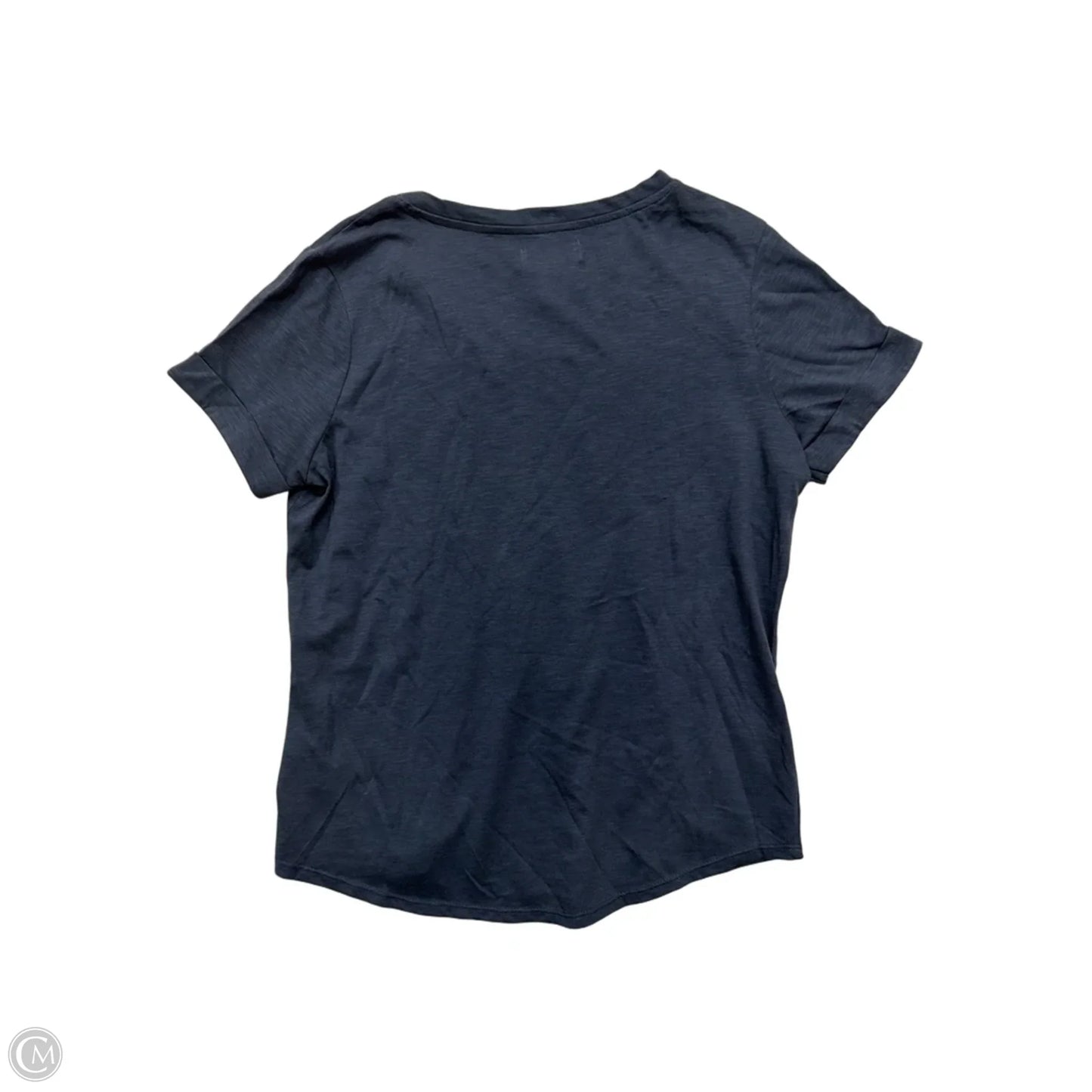 Top Short Sleeve By Stella Parker In Blue, Size: M