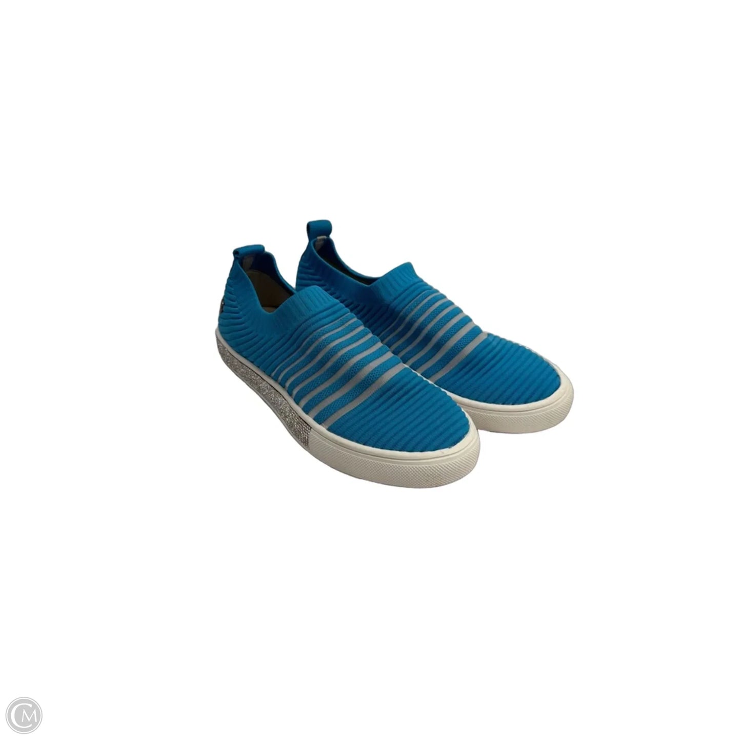 Shoes Flats By Bernie Mev In Blue, Size: 10