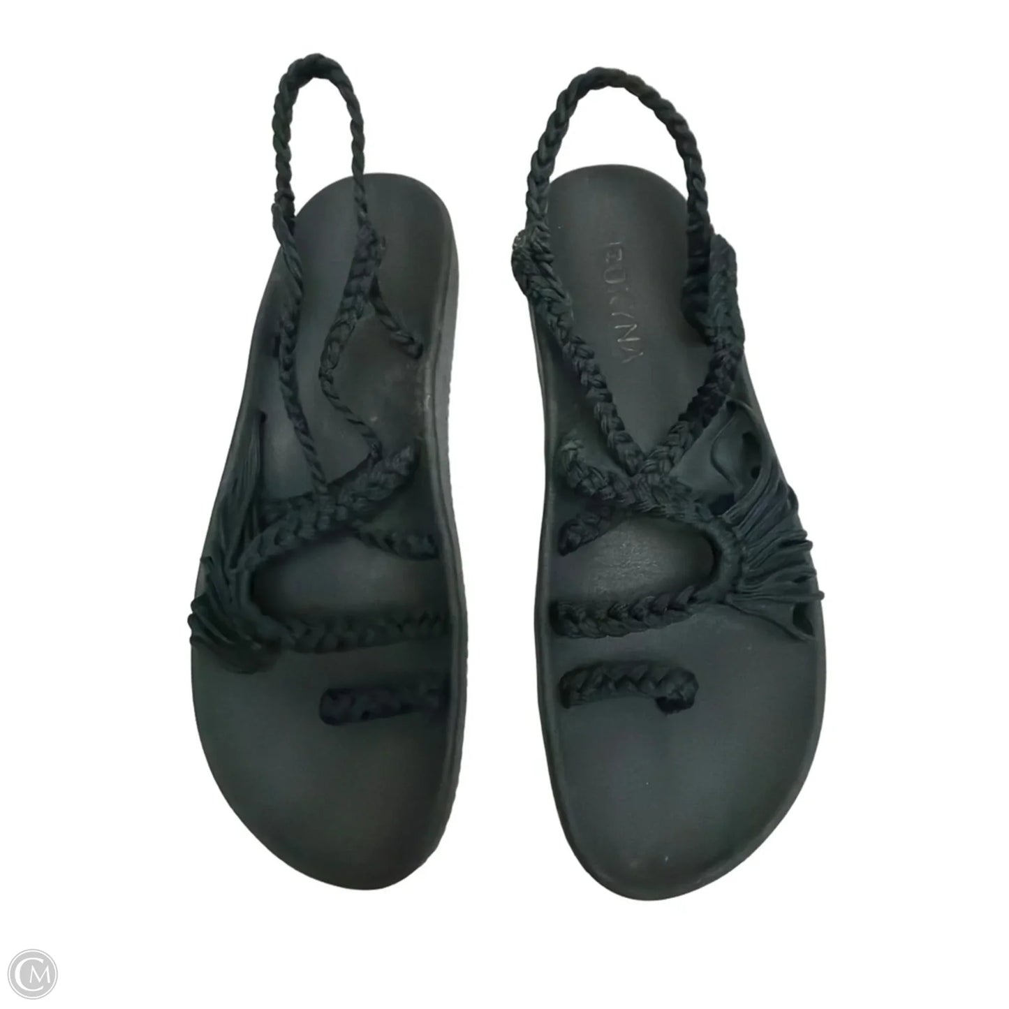 Sandals Flats By Cmb In Black, Size: 12