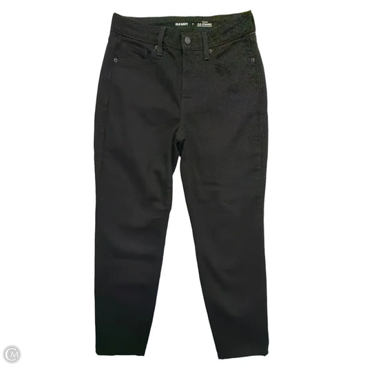 Jeans Straight By Old Navy In Black, Size: 4