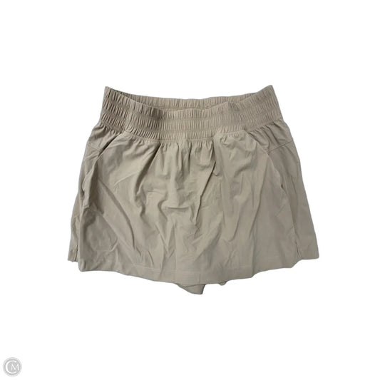 Athletic Skort By Old Navy In Tan, Size: M