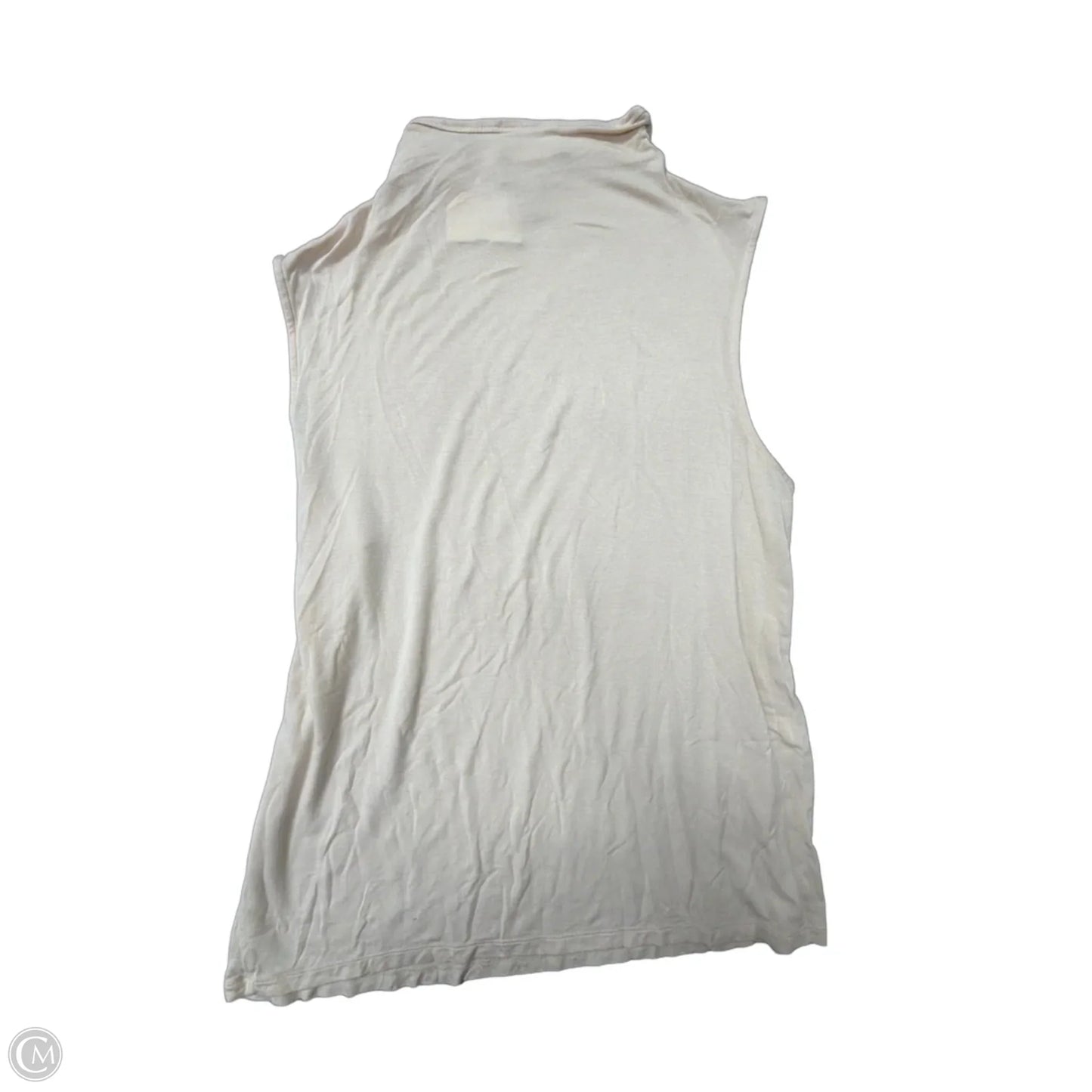 Top Sleeveless By Banana Republic In Beige, Size: S