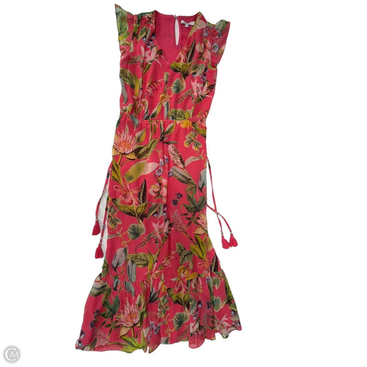 Dress Casual Maxi By Chicos In Floral Print, Size: Xs