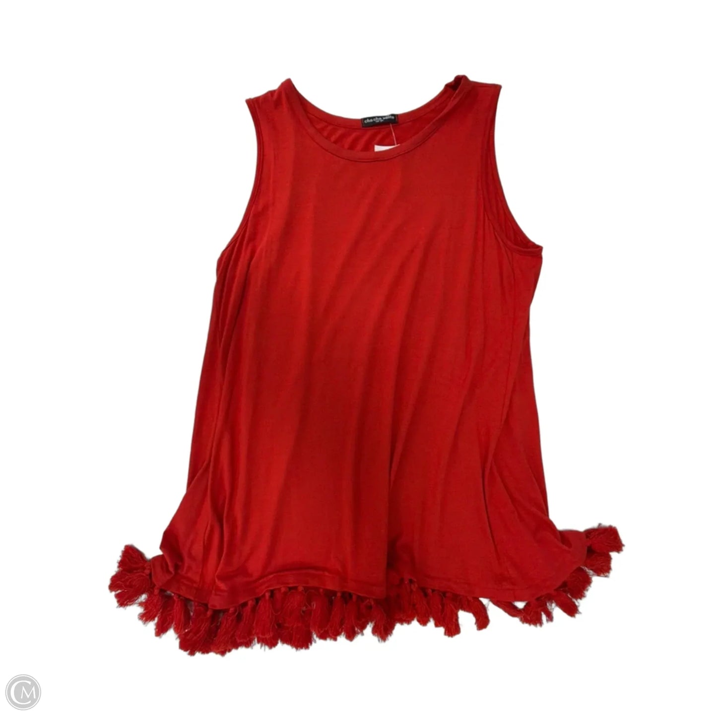 Tank Top By Cha Cha Vente In Orange, Size: L