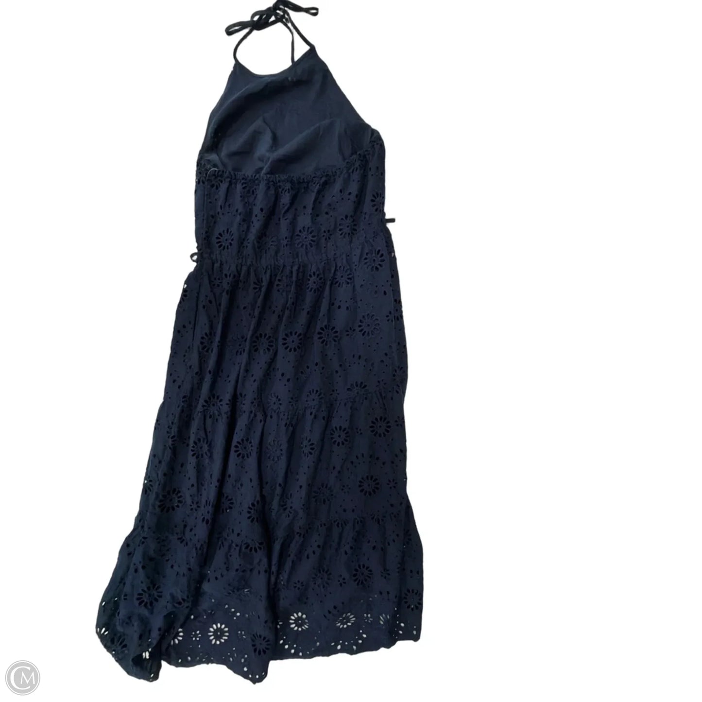 Dress Casual Midi By Time And Tru In Navy, Size: S