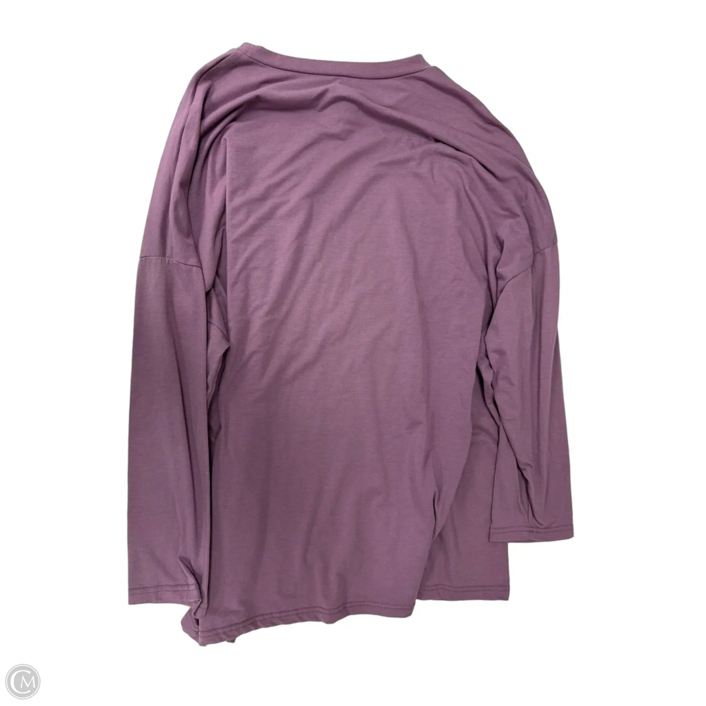 Top Long Sleeve By Clothes Mentor In Purple, Size: 4x