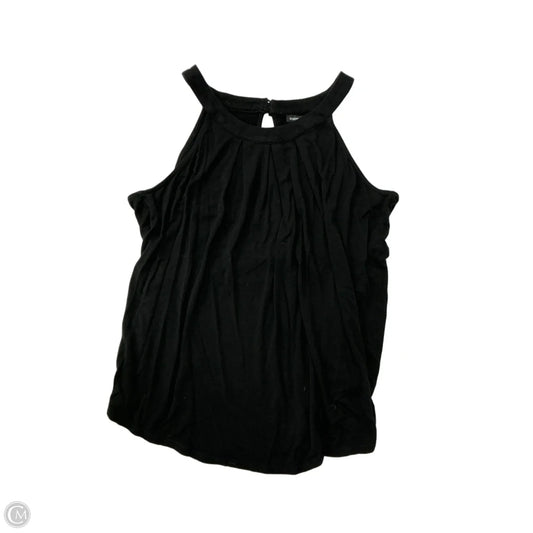 Top Sleeveless By Cable And Gauge In Black, Size: L