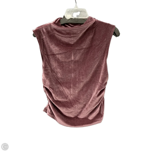 Top Sleeveless By A New Day In Mauve, Size: S