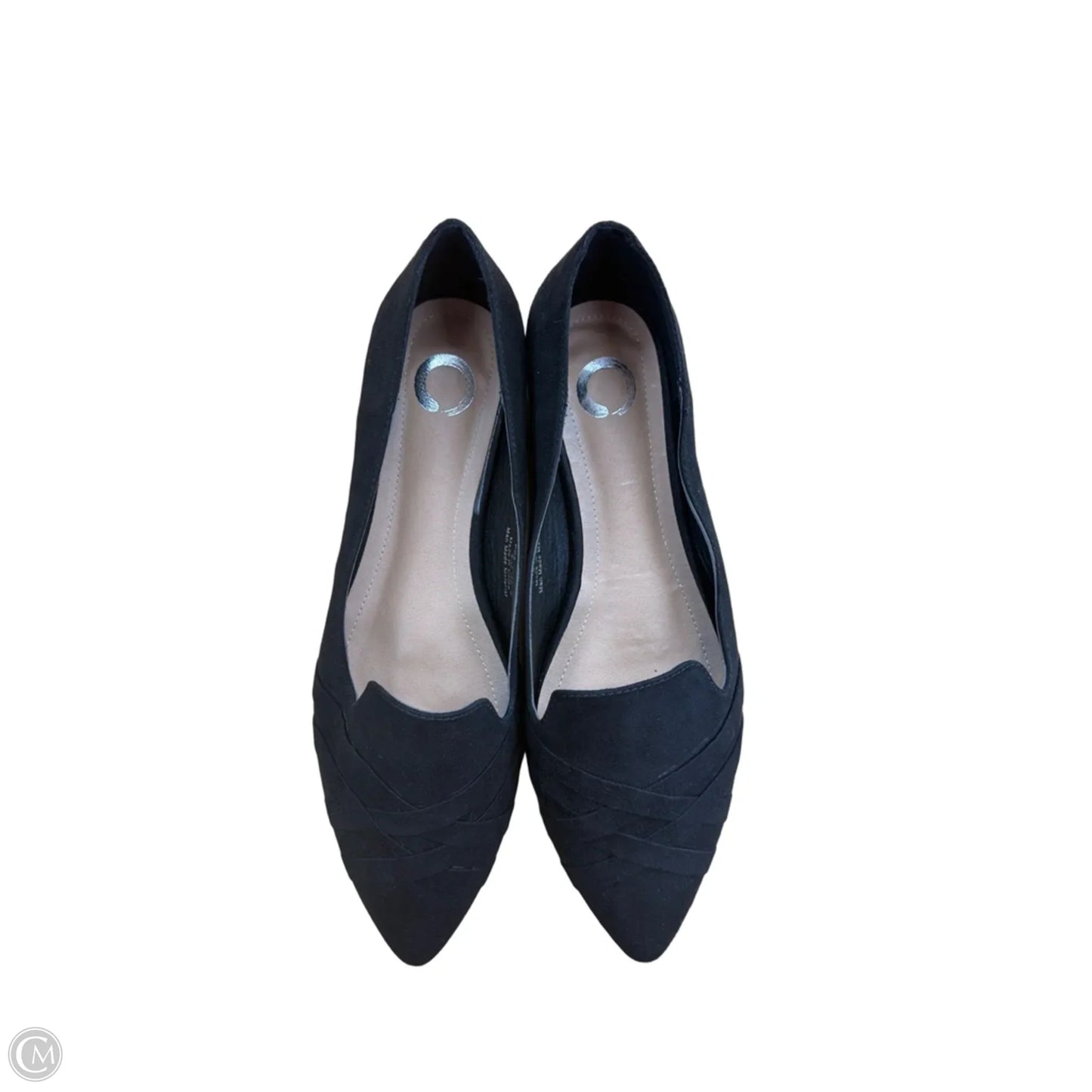 Shoes Flats By Journee In Black, Size: 9