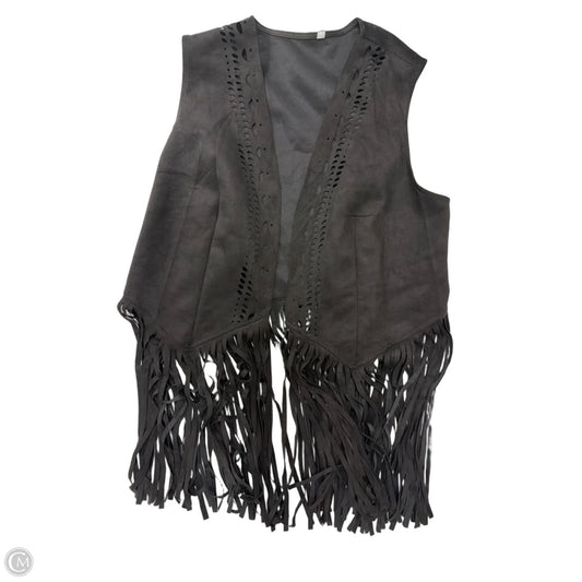 Vest Other By Clothes Mentor In Black, Size: 1x