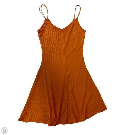 Dress Casual Short By Heart & Hips In Orange, Size: S