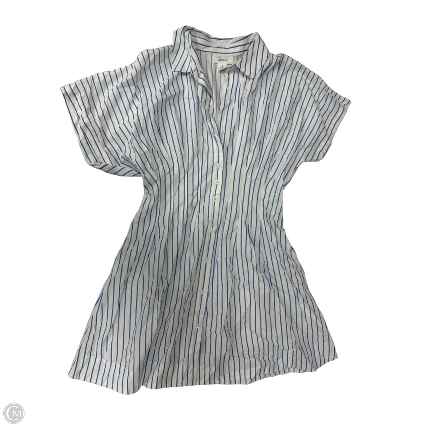 Dress Casual Short By Japna In Striped Pattern, Size: S