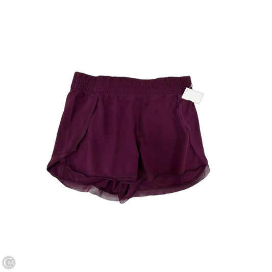 Athletic Shorts By 90 Degrees By Reflex In Purple, Size: M
